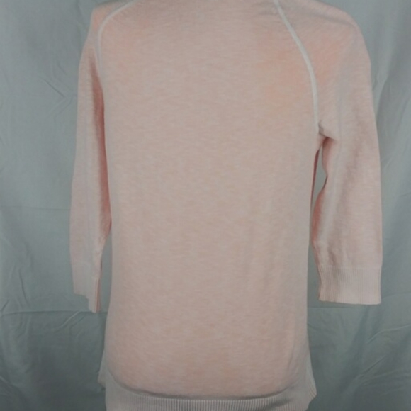 Eddie Bauer Blush Pink Raglan sweatshirt size M. - Picture 2 of 5